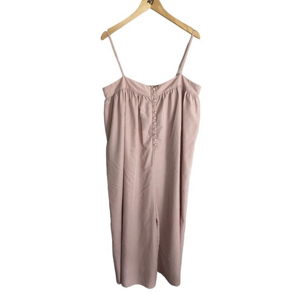 ASOS Women's Minimal Cami Jumpsuit With Button Detail - 12 - Picture 3 of 12